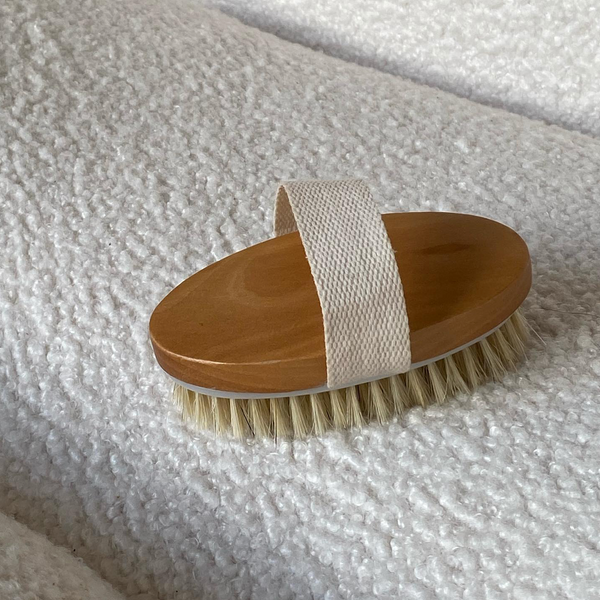 Natural Dry Brush for Exfoliating, Lymphatic and Blood Circulation