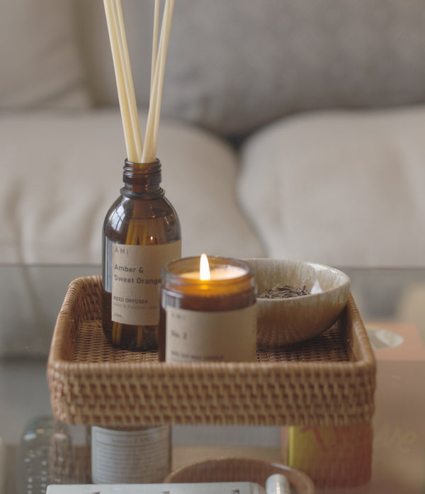 AMBER AND SWEET ORANGE REED DIFFUSER - AMI London